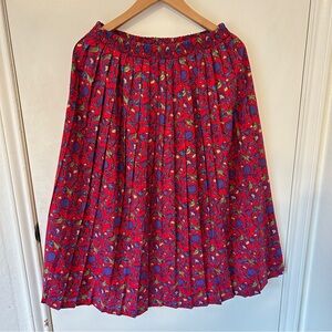 Vintage floral skirt